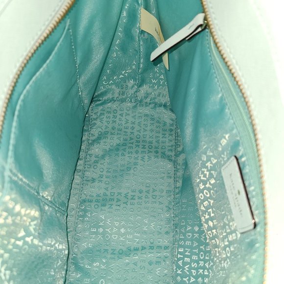 Kate Spade Blue Leather Tote - Picture 4 of 5